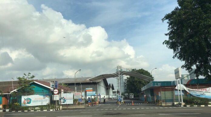 Komplek pergudangan BGR di Kelapa Gading, Jakarta Utara. (Foto: KJI)