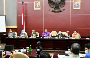 Ketua Majelis Permusyawaratan Rakyat (MPR), Bambang Soesatyo saat membuka uji kompetensi wartawan, Selasa, 23 Februari 2021. (Foto: mpr.go.id)
