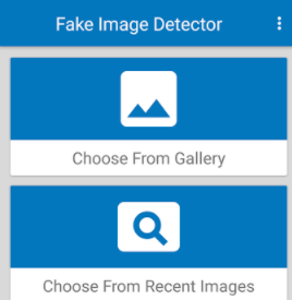 Memeriksa keaslian foto dengan Fake Image Detector