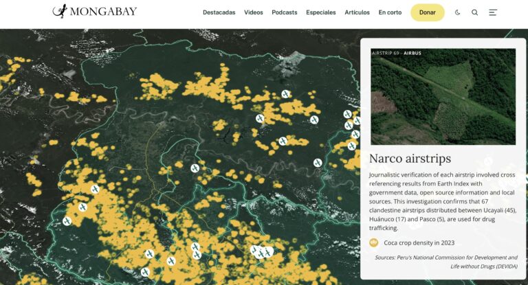 Gambar: tangkapan layar, Mongabay Latam